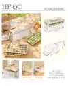 64-compartment press set of ice cube trays details Picture